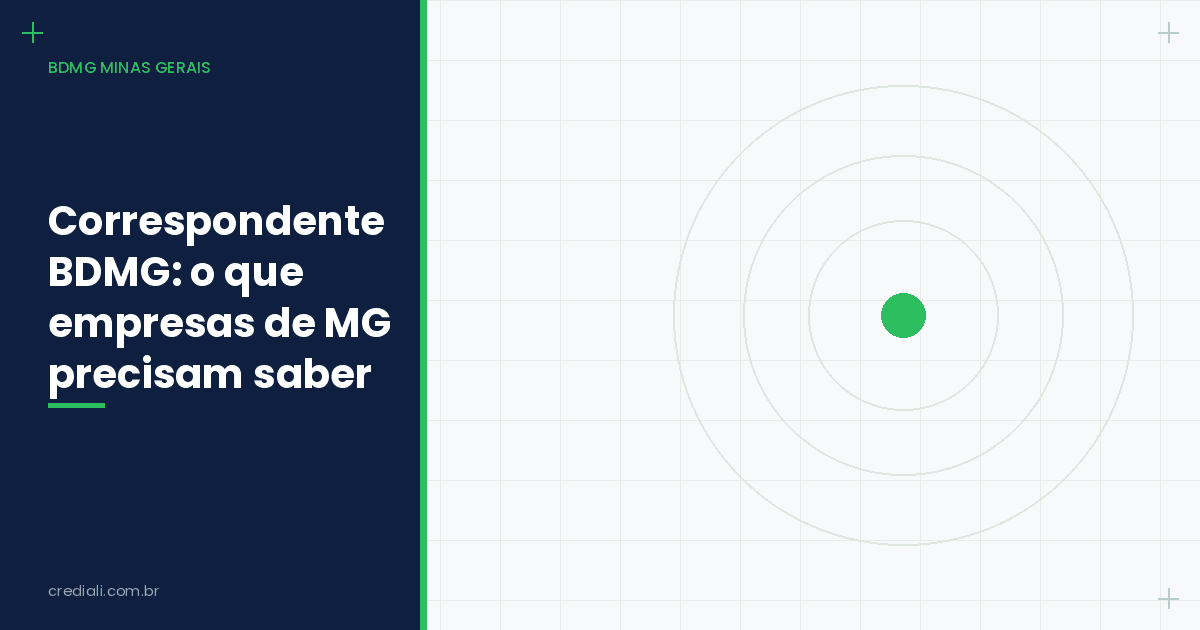 Correspondente BDMG: o que empresas de MG precisam saber